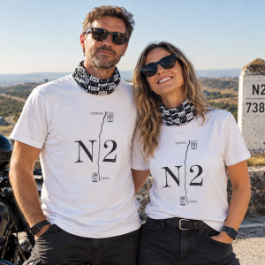 T-Shirt Estrada N2 branca